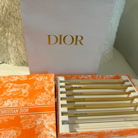 Dior Bamboo Straw Dioriviera - Picture 1 of 3